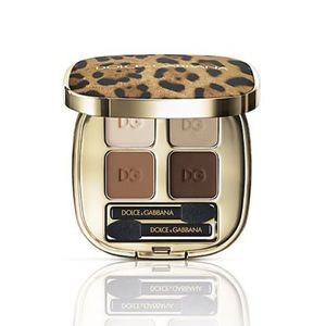Dolce & Gabbana Makeup Eyeshadow Set - Desert - Animalier Collection with Bag